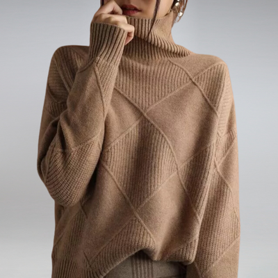 ace - Turtleneck Jumper Made of Soft Cashmere