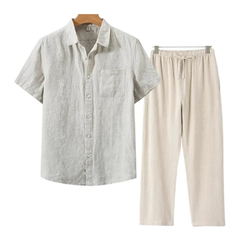 ace - Linen Combo (Shortsleeve)