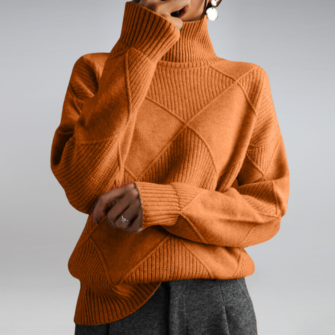 ace - Turtleneck Jumper Made of Soft Cashmere